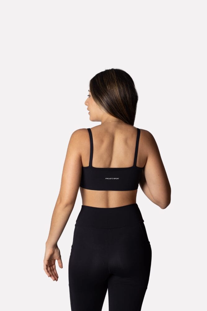 Legging preto com bolso lateral