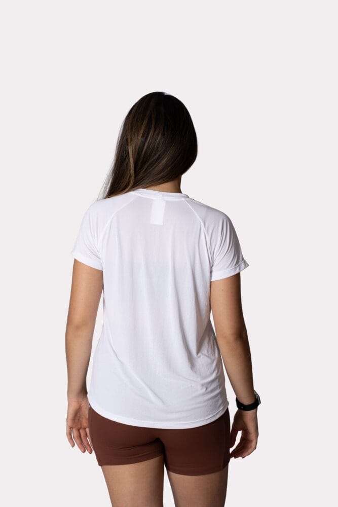 Babylook raglan branco básica