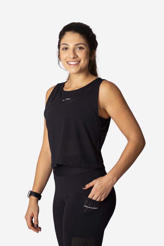 Regata preta telinha