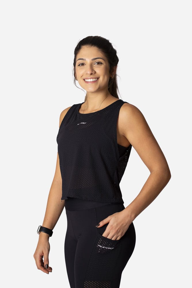 Regata preta telinha