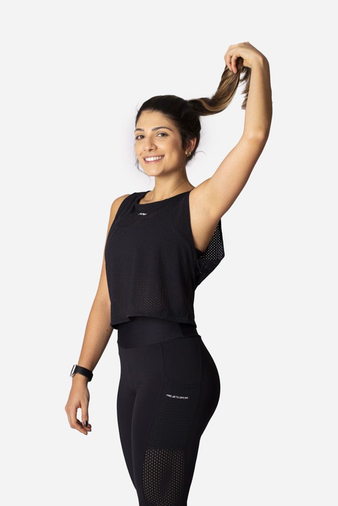 Regata preta telinha