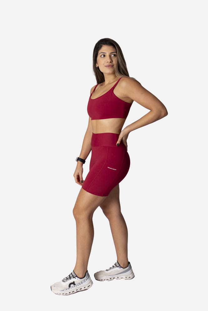 Bermuda meia-coxa divino com bolso